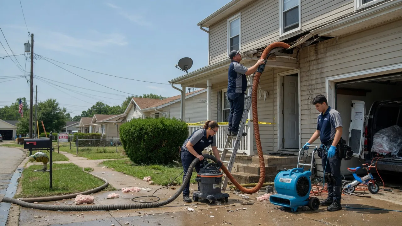Water Damage Restoration in Webster, KY near me